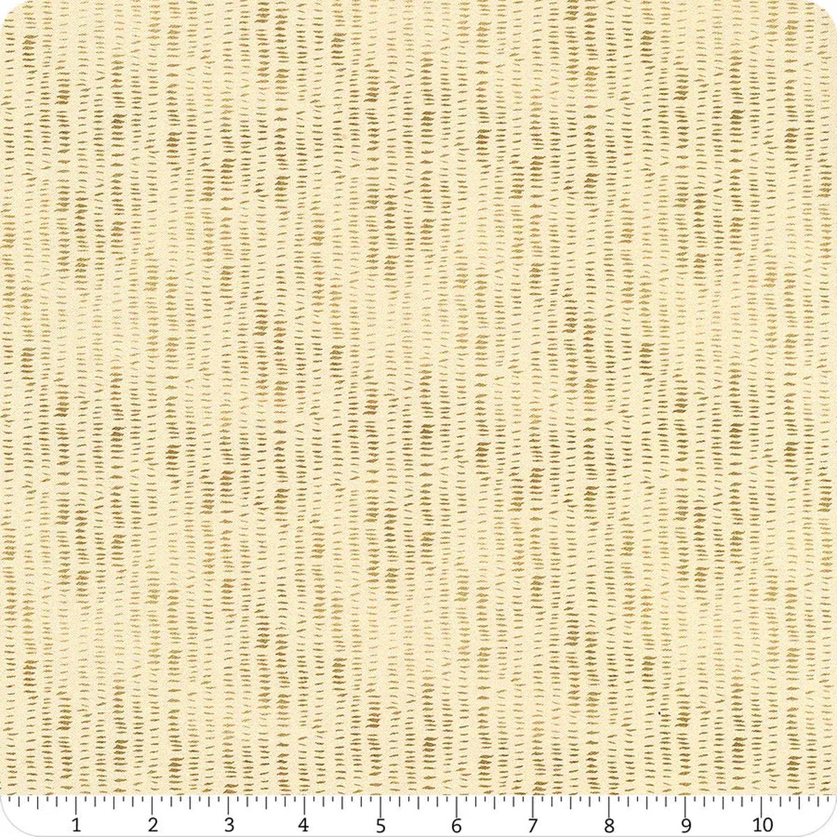 Sweet Lulla Little Strokes Beige Ivy Jayne Camelot Cotton Fabric