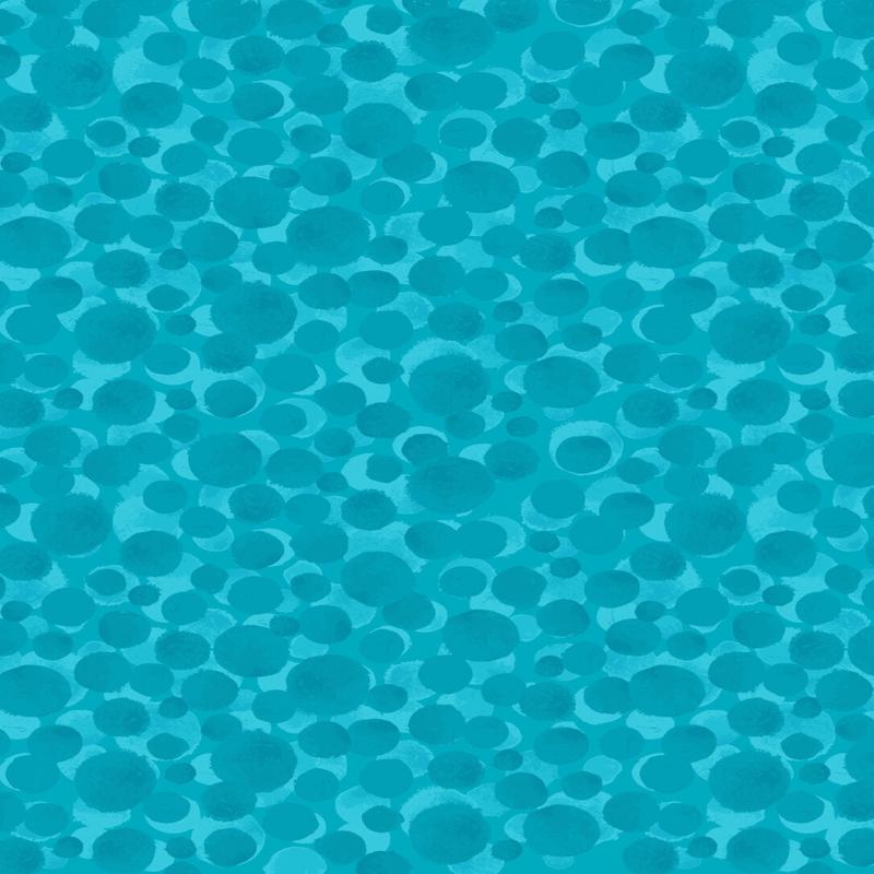 Bumbleberries Blender Chalki Blue Lewis & Irene Cotton Fabric LI-BB011