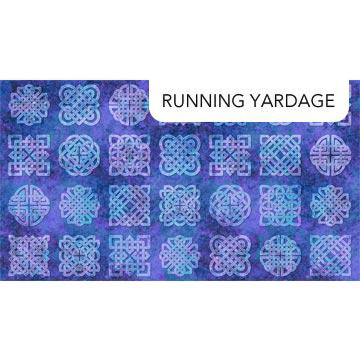 Stonehenge Celtic Roots Blocks Panel 248243 Purple Multi Linda Ludovico Northcott Fabrics Cotton Fabric