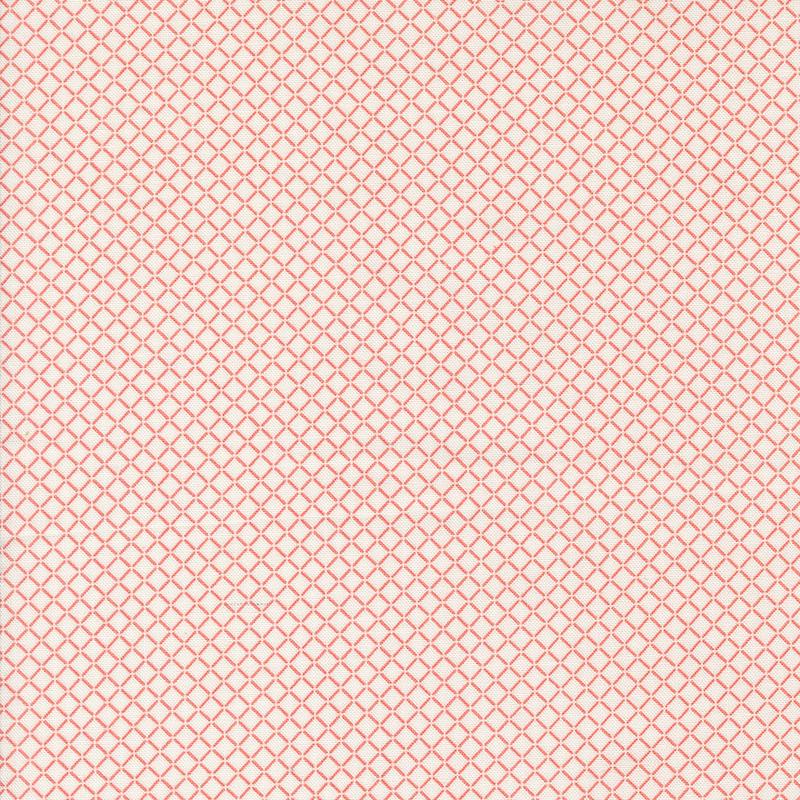 Rosemary Cottage ~ Little Sail Checks and Plaidss ~ 55317 11 Cream Strawberry