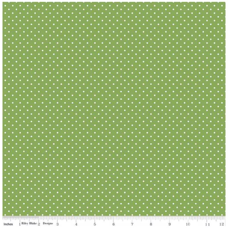 Swiss Dot ~ C670-GREEN