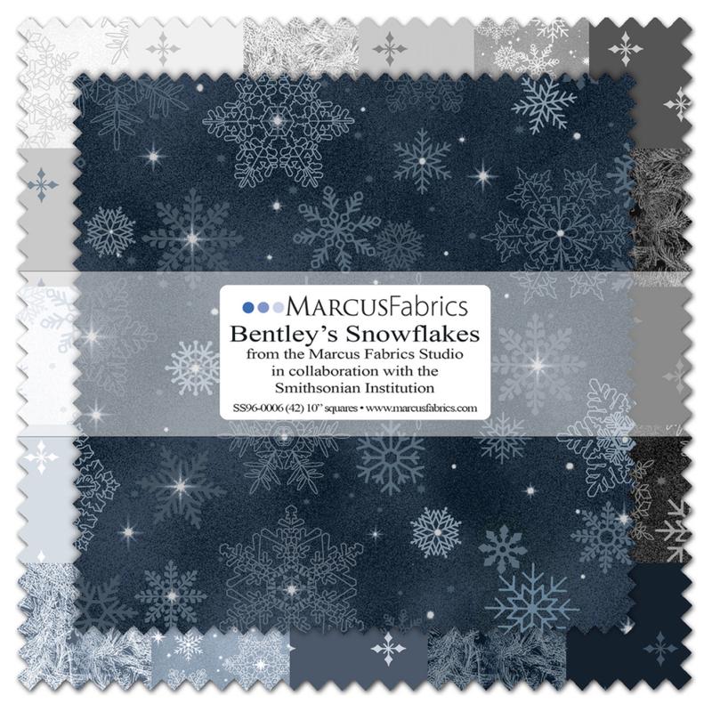 Bentley's Snowflakes ~ Layer Cake ~ SS96-0006