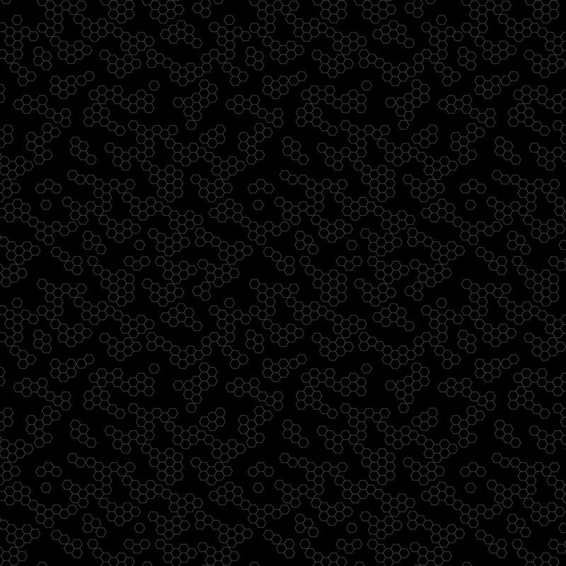 Dusk ~ Hexies ~ 92046-99 Black Gray