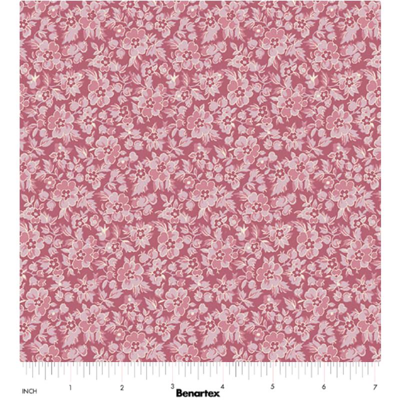 Beloved ~ Mood Calico ~ 16655-22 Dark Rose