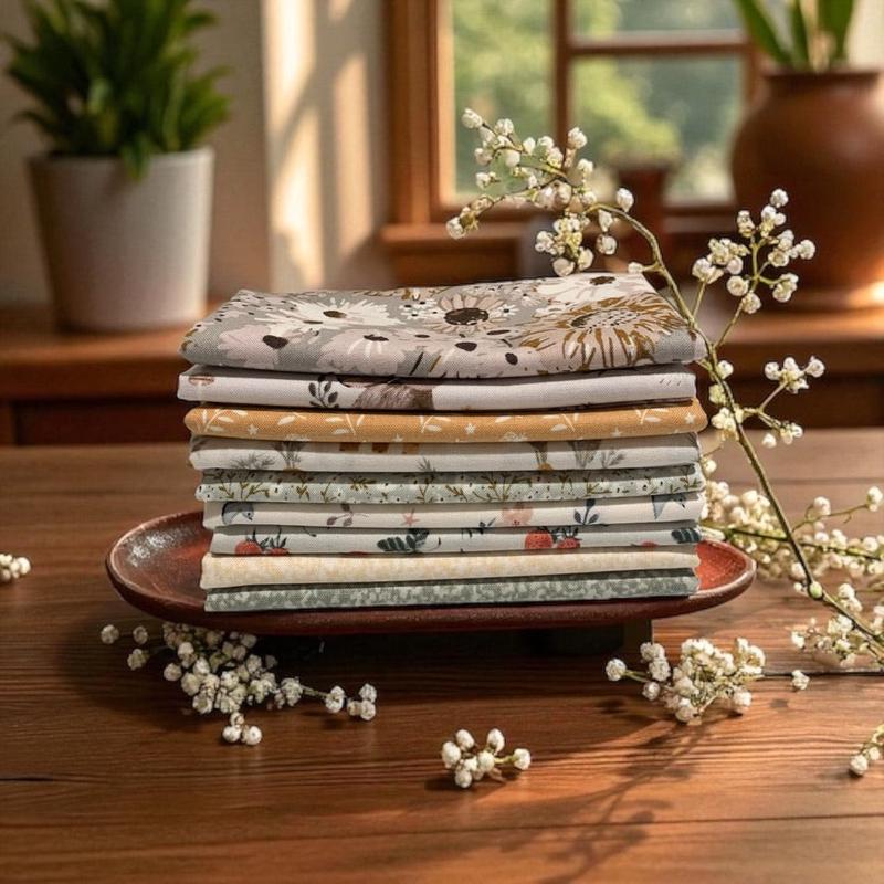Blossom Breeze ~ Fat Quarter Bundle 9pcs