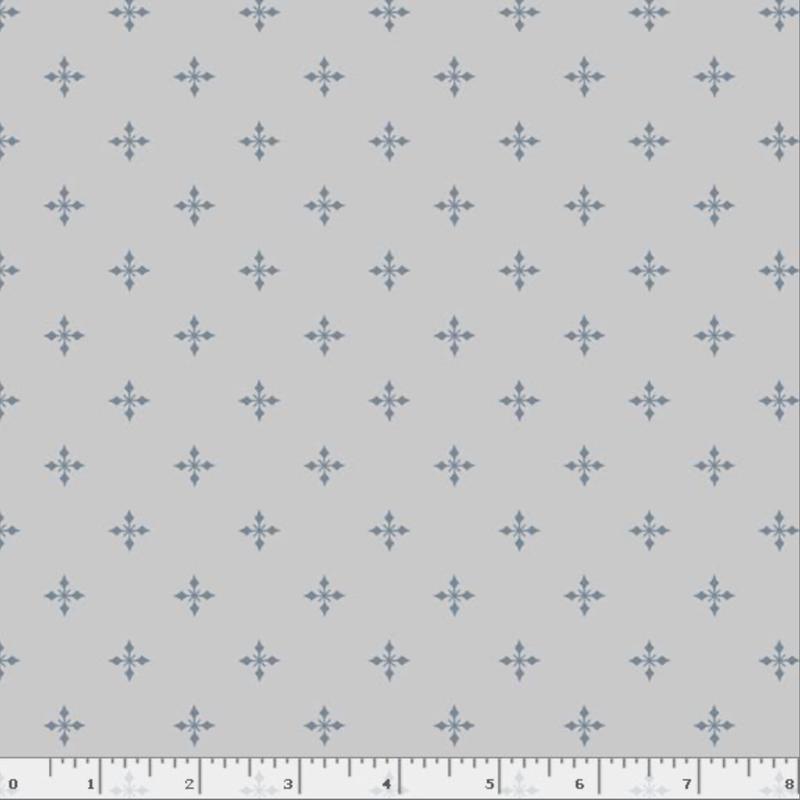 Bentley's Snowflakes ~ Sparkle ~ R650951D  Silver ~ One Yard