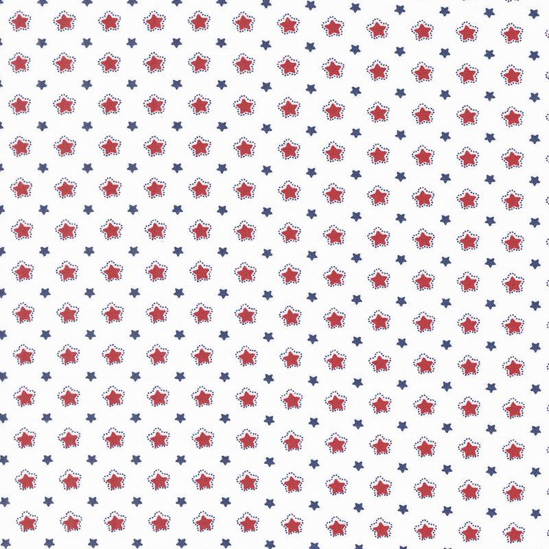 Star Spangled ~ Folk Stars ~ 24174 11 Multi