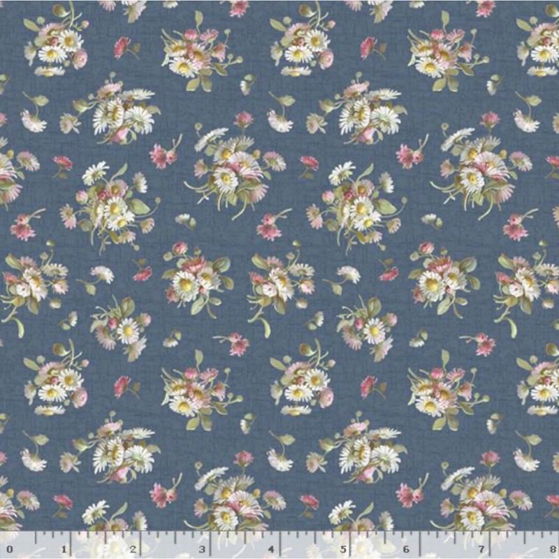 Wild Flowers ~ Petite Floral ~ R651625D BLUE