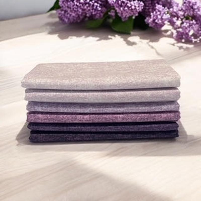 Cotton Shot ~ Purple Ombr Fat Quarter Bundle 6pcs