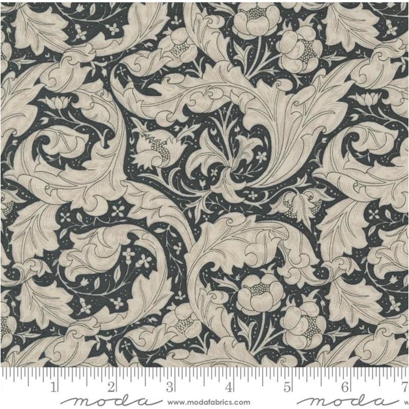 Ebony Suite ~ Bachelors Button Florals Leaf ~ Ebony Porcelain 8386 17