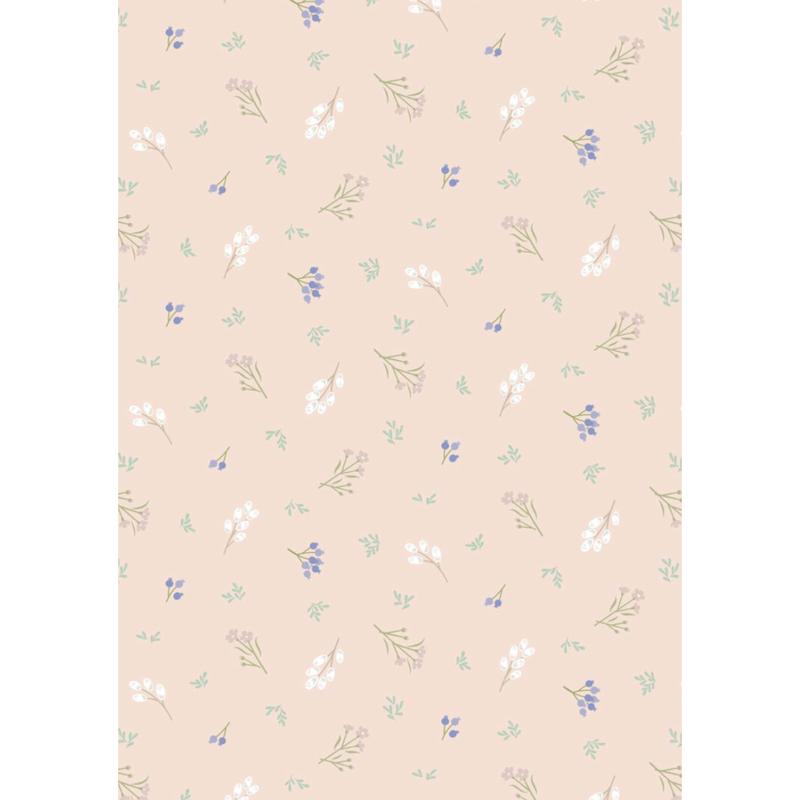 Sky Garden ~ Scattered Sprig ~ CC58.2 Pale Peach