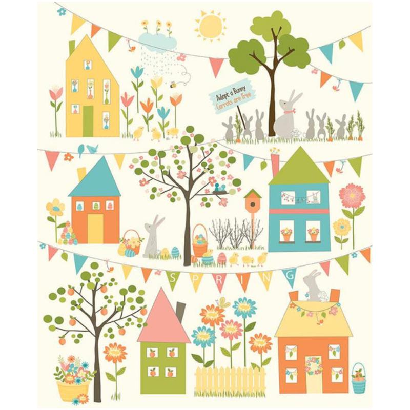 Spring's in Town ~ C14218 Panel