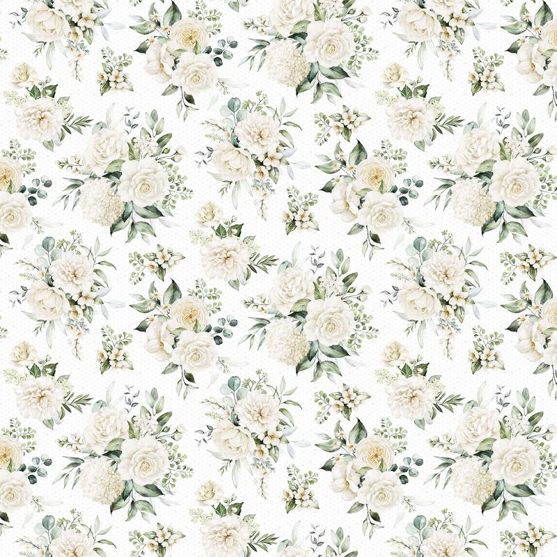White Wedding ~ Floral ~ 28382 10 White