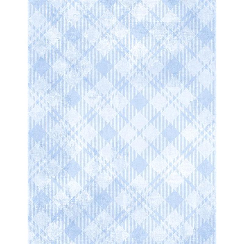Essentials Dry Brush ~ Plaid ~ 89291 400 Pale Blue