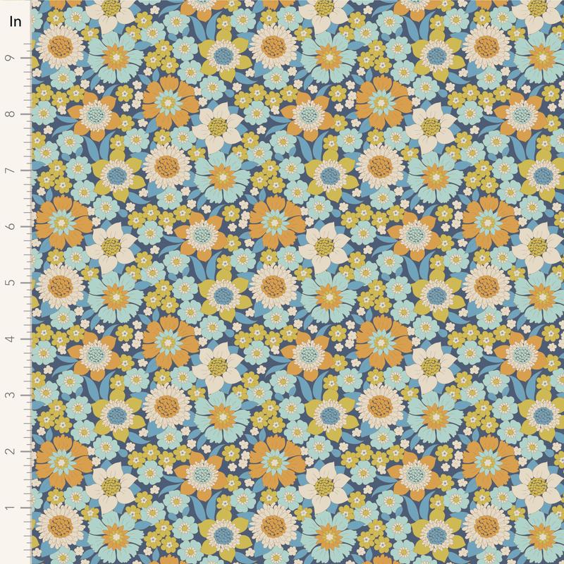 Tilda Wallflower ~ Lauren ~ 100603 Blue