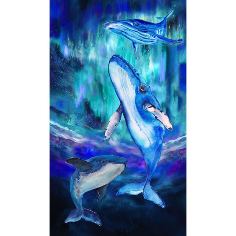 Whale Song ~ Panel X5688-532-Aurora