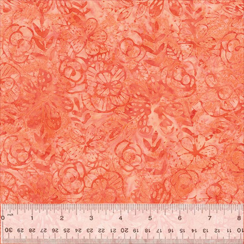 Blush & Blues ~ Etched Floral ~ 2813Q-X Blush
