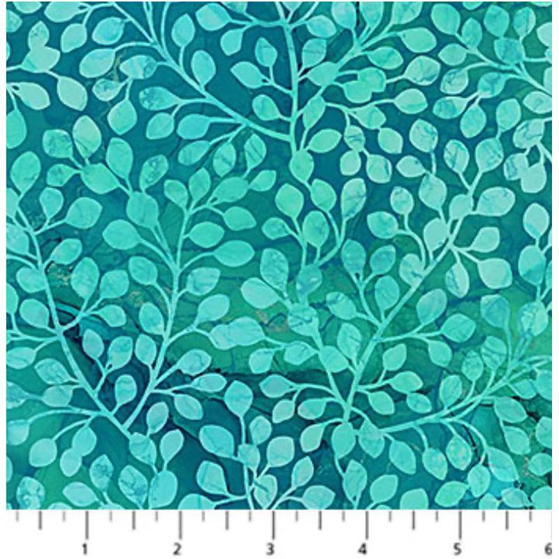 Dragonfly Dance ~ Leaf Blender ~ DP27506-64 Teal