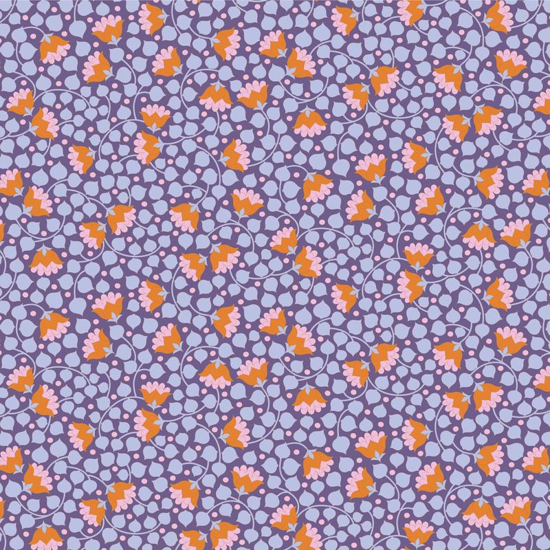 Tilda Wallflower Blenders ~ Bellflower ~ 100137 Thristle