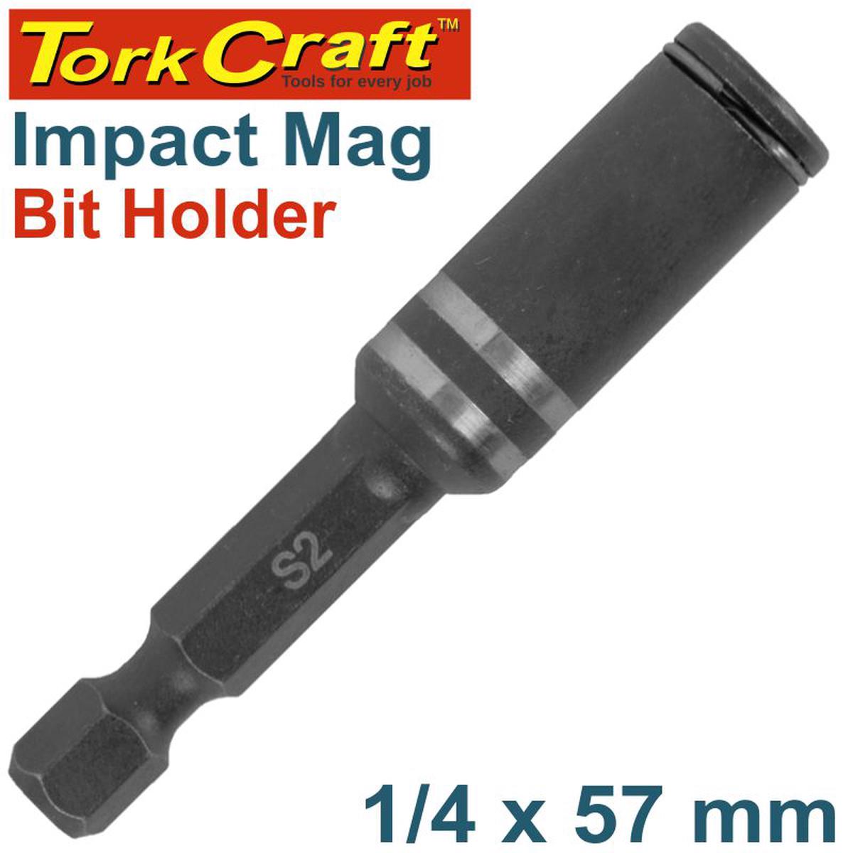Tork Craft Impact Mag.Bit Holder 1/4 X 57Mm Carded