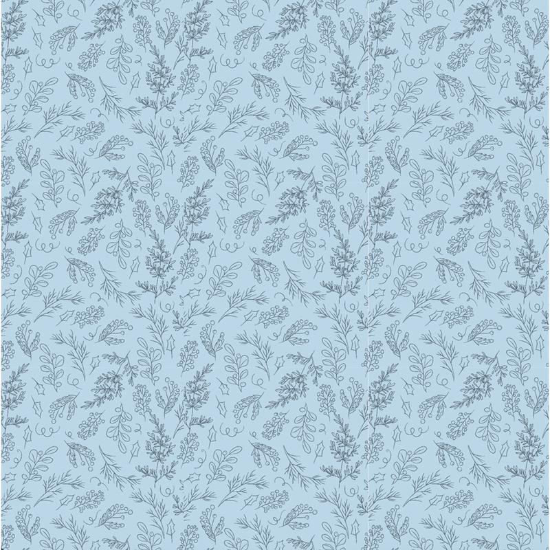 Winer Grdens ~ Linework ~ Y4128-87 Light Denim ~ One Yard