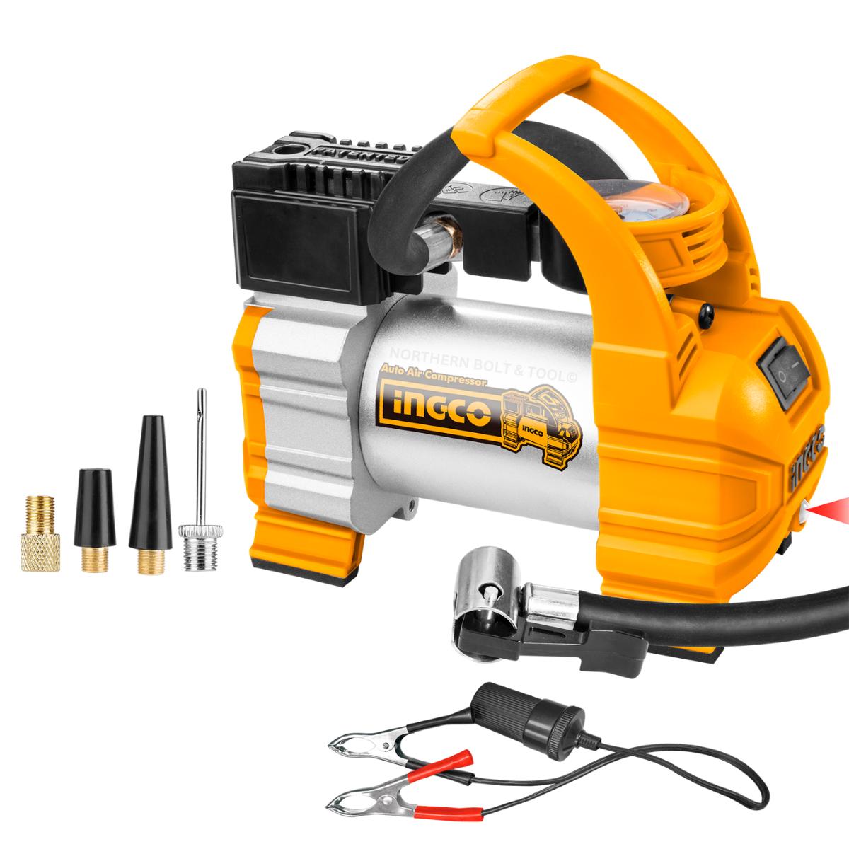 Ingco Auto Air Compressor Dc12V 140Psi