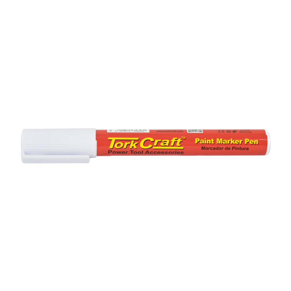Tork Craft Paint Marker Pen 1Pc Bulk White Bulk
