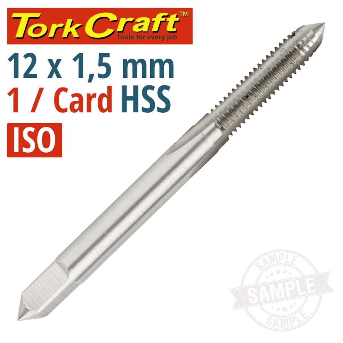 Tork Craft Tap Hss 12Mm X 1.50 I Per Card