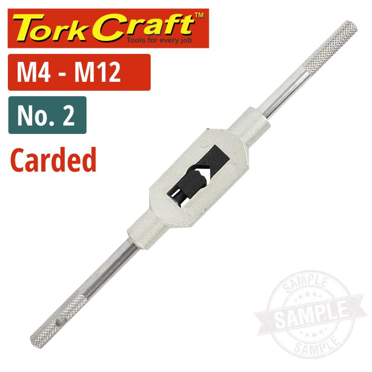 Tork Craft Tap Wrench No.2 Card M4-12