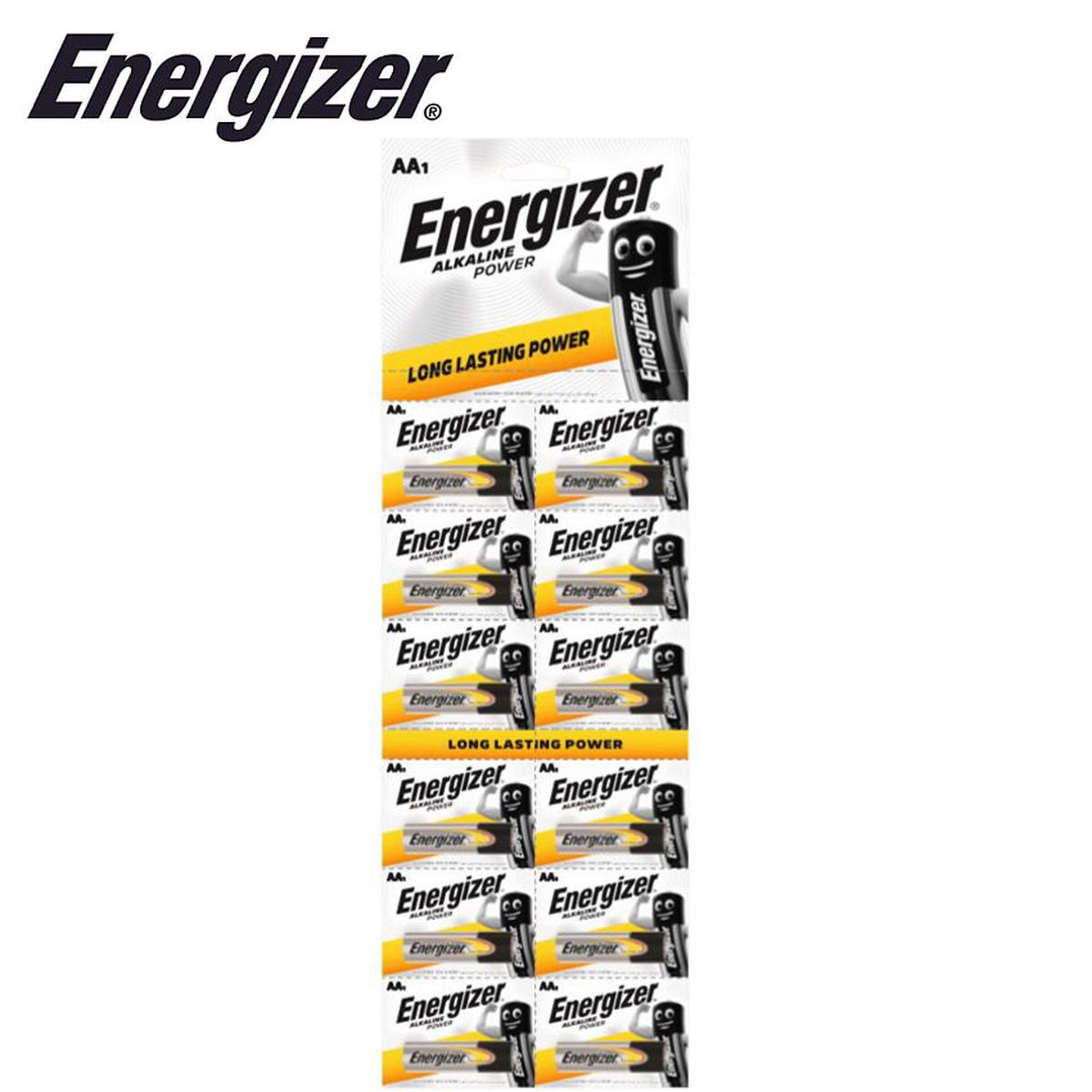 Energizer Power Aa - 12 Pack Strip
