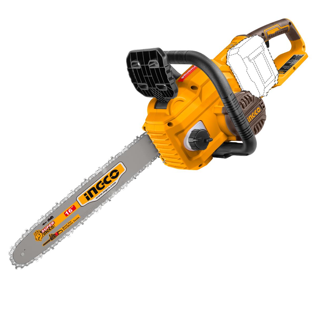 Ingco Cordless Chainsaw Brushless 16