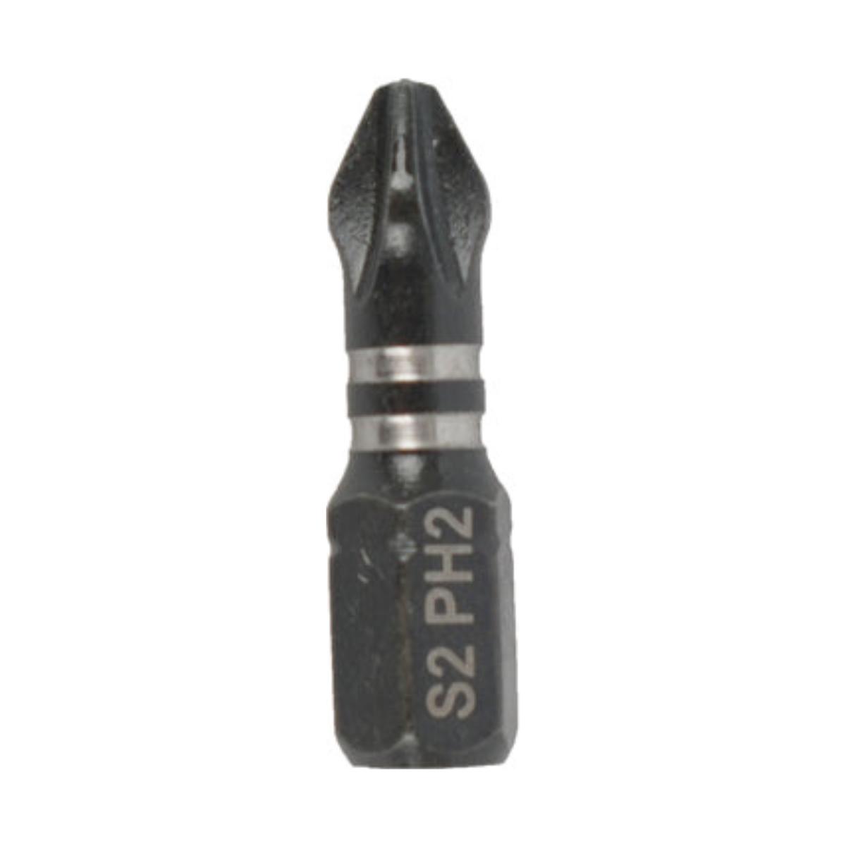 Tork Craft Impact Phil.2 X 25Mm Ins.Bit 2/Card
