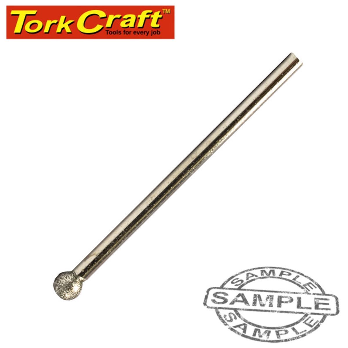 Tork Craft Mini Diamond Point 4.4Mm Ball 2.4Mm Shank