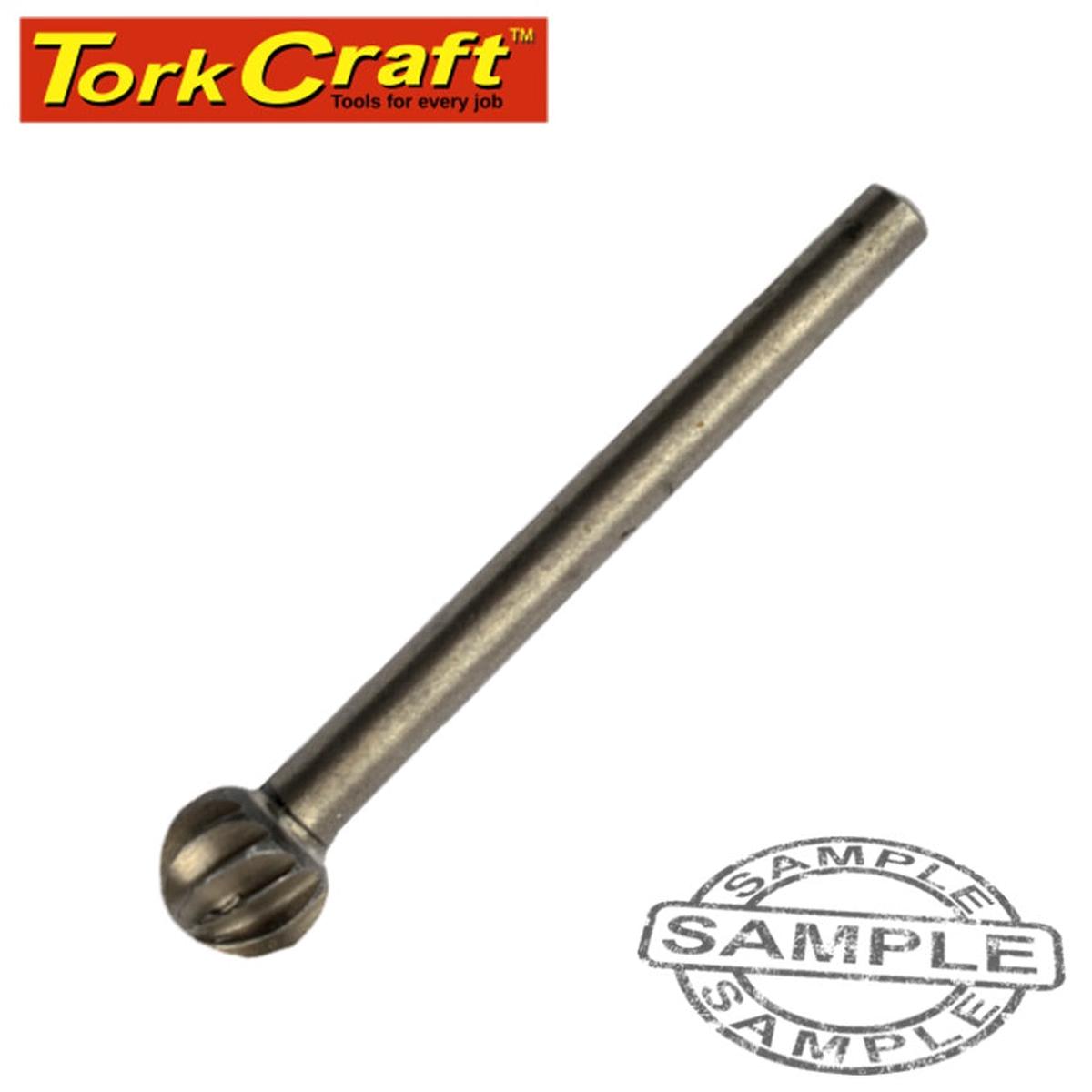 Tork Craft Mini H/Speed Cutter 6.4Mm Ball 3.2Mm Shank