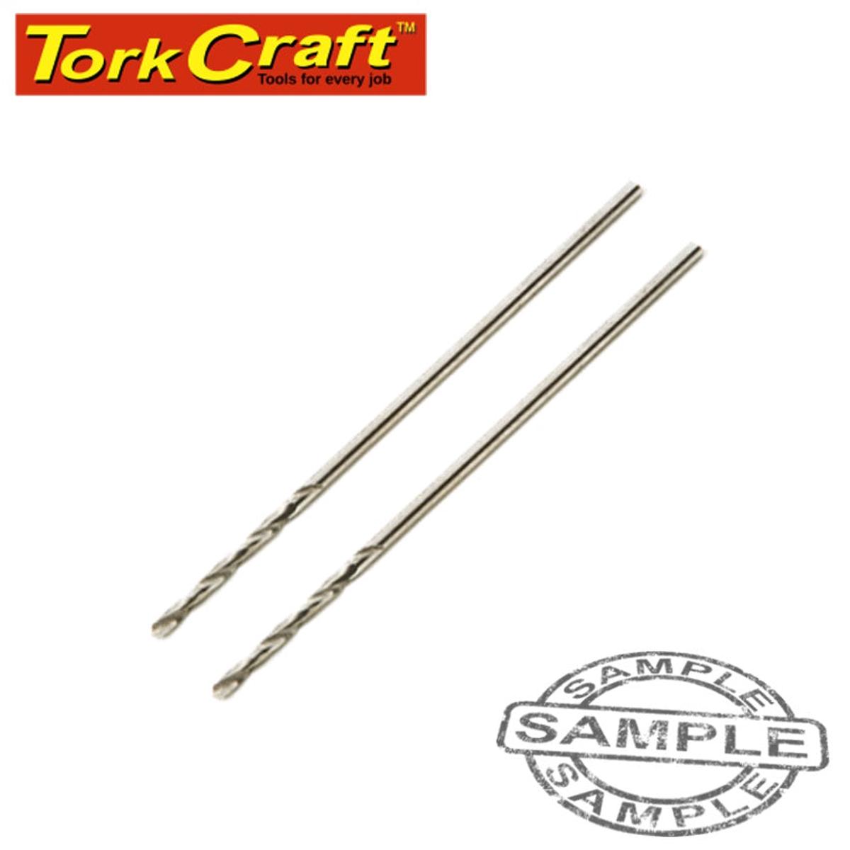 Tork Craft Mini Hss Drill Bit 0.8Mm 2Pc