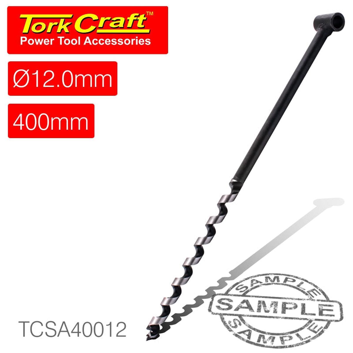 Tork Craft Scotch Eye Auger Bit 12Mm X 400Mm