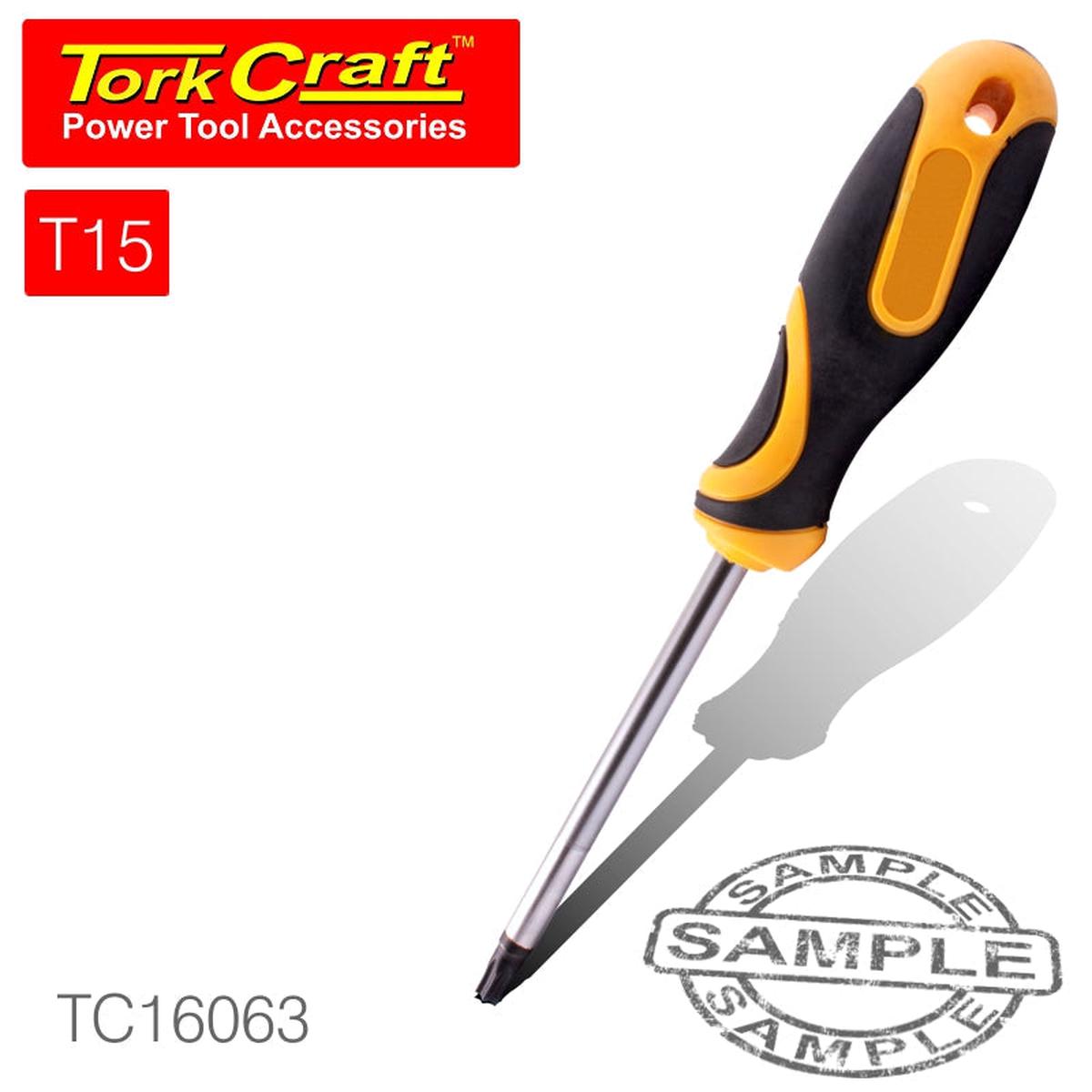 Tork Craft Screwdriver Torx Tamper Proof T15 5X100Mm