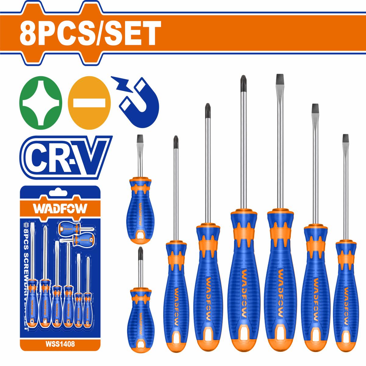 Wadfow Screwdriver set 8 Piece