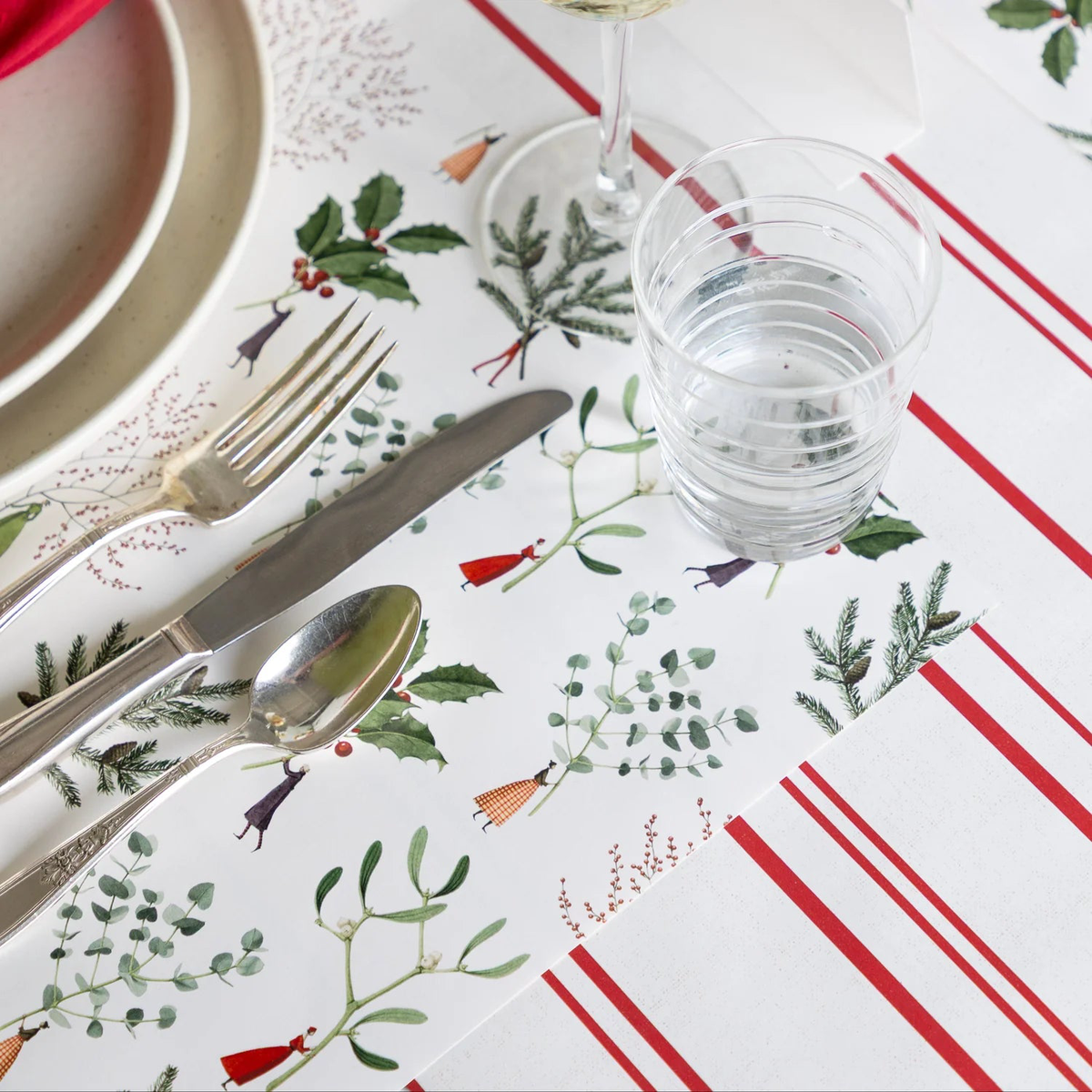 Antique Red Stripe Runner