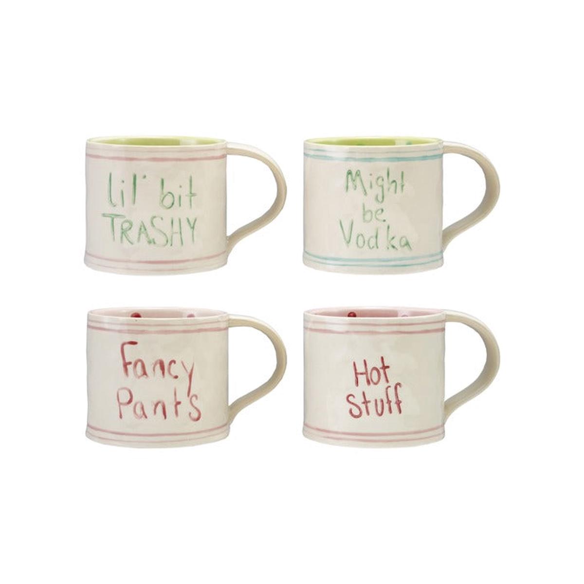 Hand Painted Mug with Sayings
