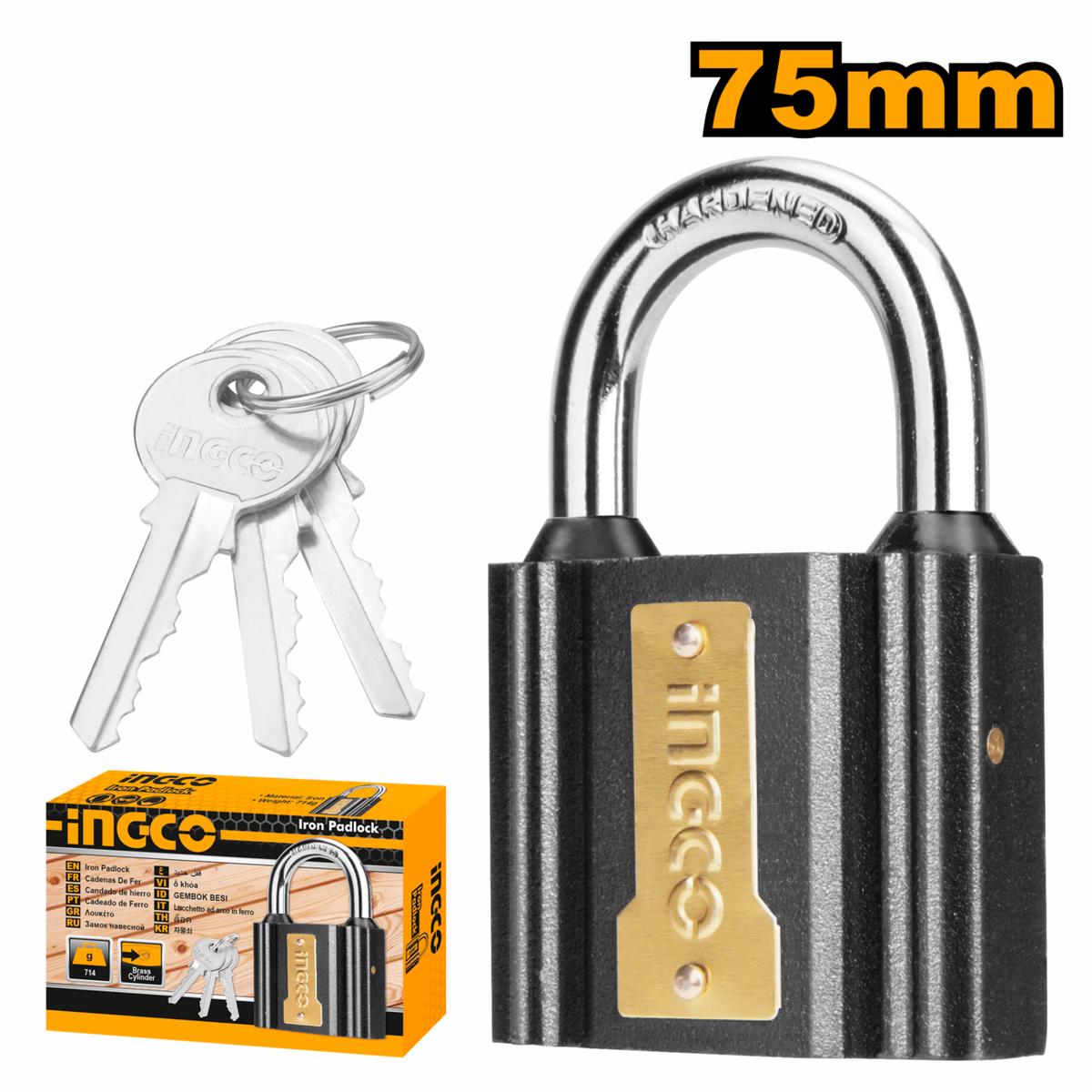 Ingco Iron Padlock 75mm