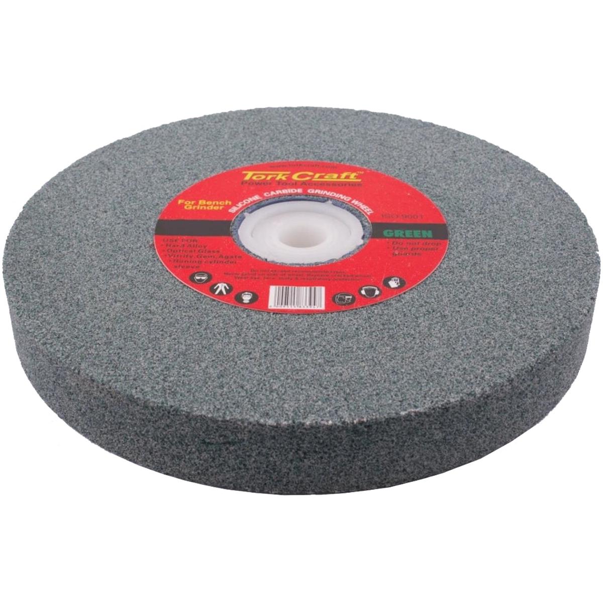 Tork Craft Grinding Wheel 250 X 40 X 50.8Mm Bore Coarse 36G Green