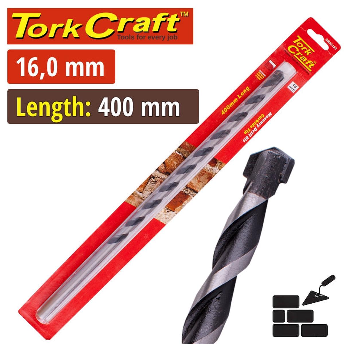 Tork Craft Masonry Drill Bit 16 X 400Mm