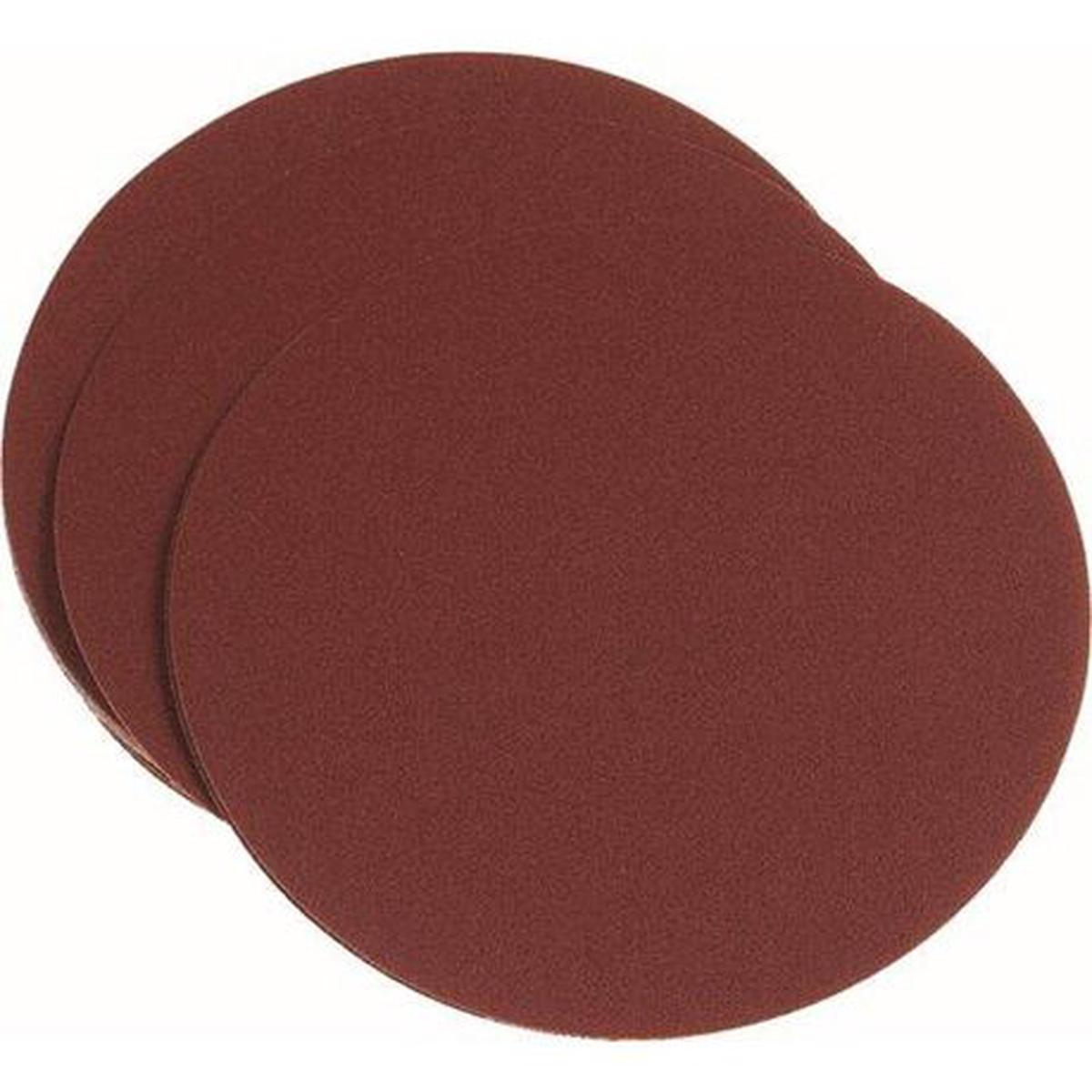 Tork Craft Sanding Disc 125Mm No Hole 120 Grit 10/Pack Hook And Loop