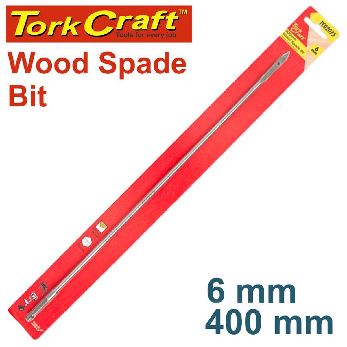 Tork Craft Spade Bit 6Mm X 400Mm