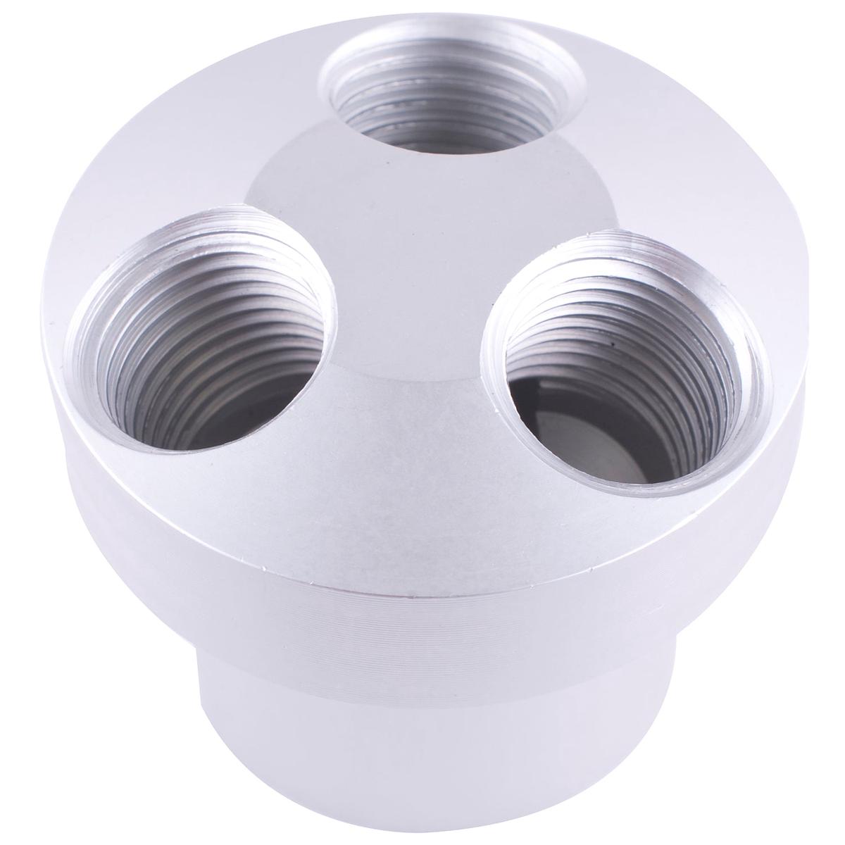 Aircraft Manifold Three Way 1-4' Female Splitter
