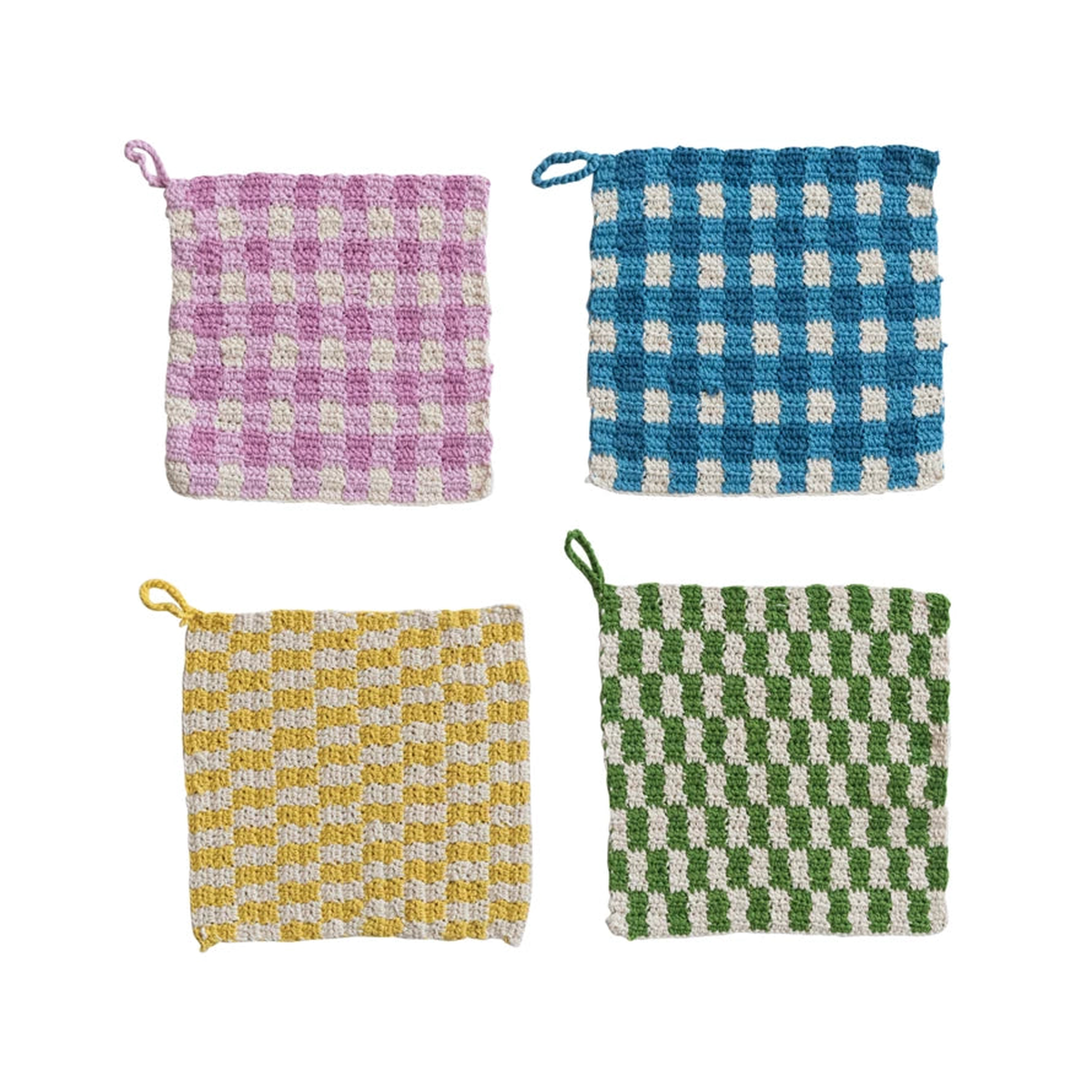 Cotton Crochet Pot Holder
