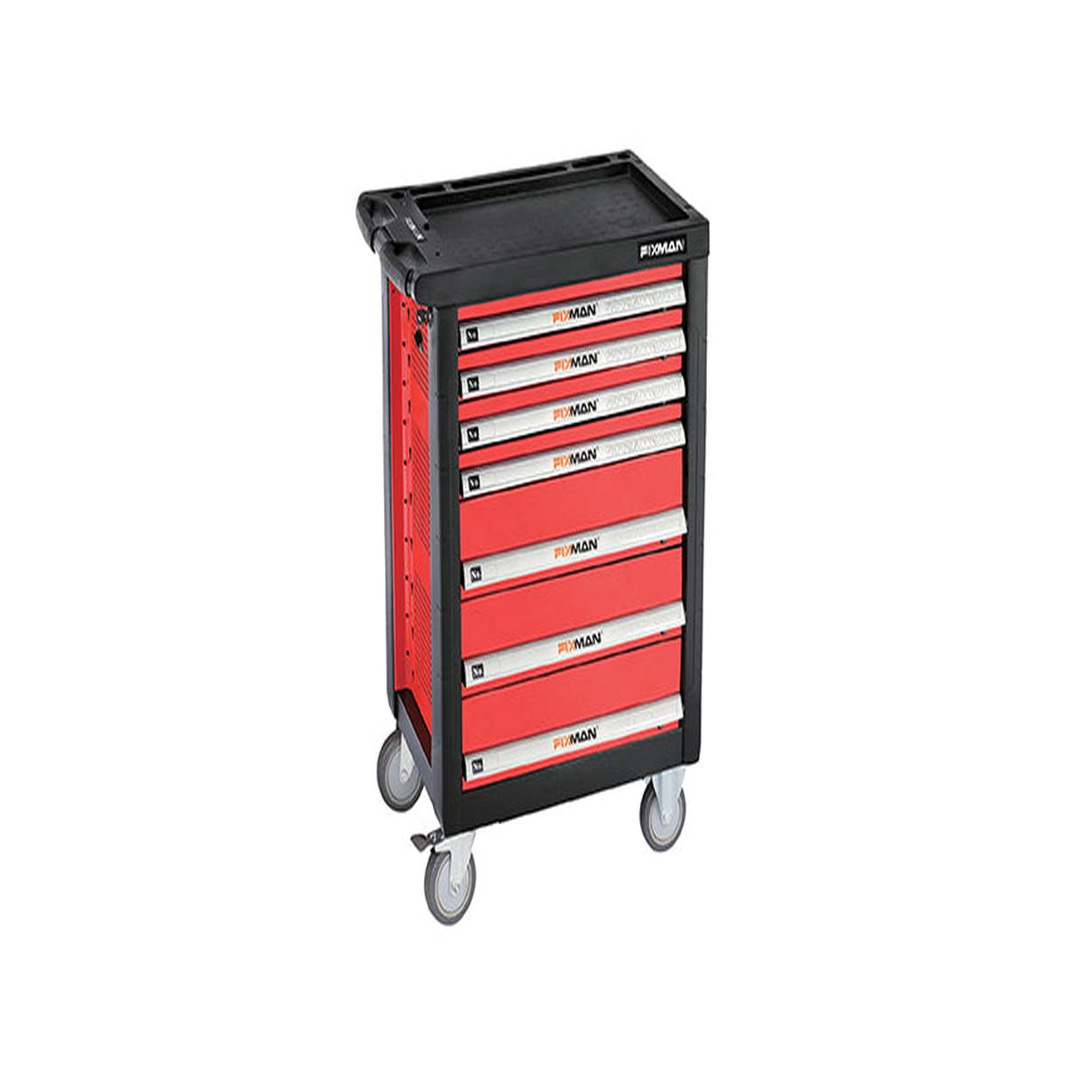 Fixman Empty 7 Drawer Roller Cabinet On Castors 958Mm X 766Mm X 465Mm