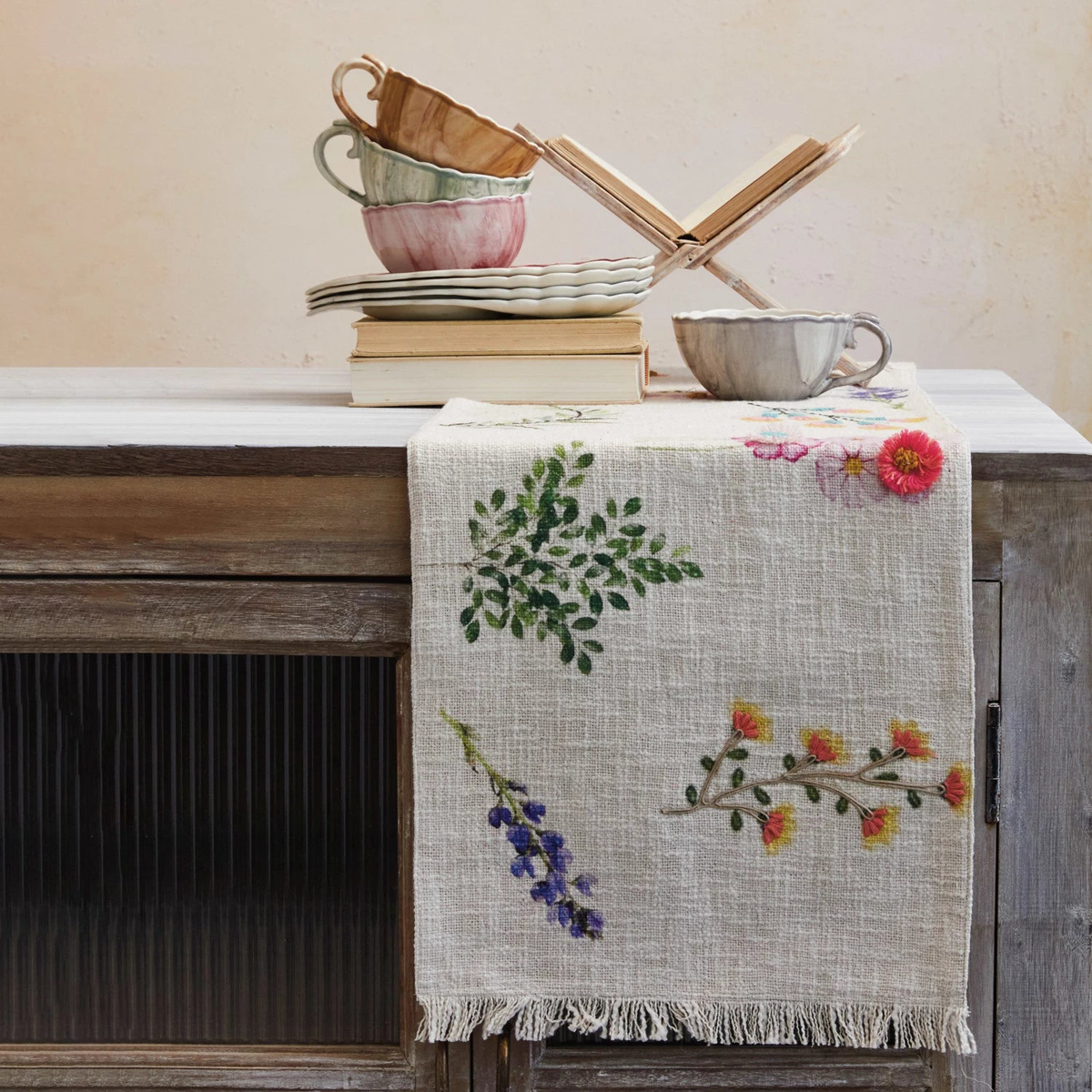 Floral Table Runner
