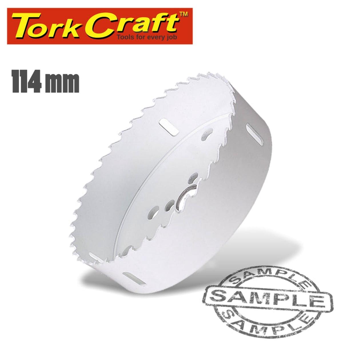 Tork Craft Hole Saw Bi-Metal 114Mm